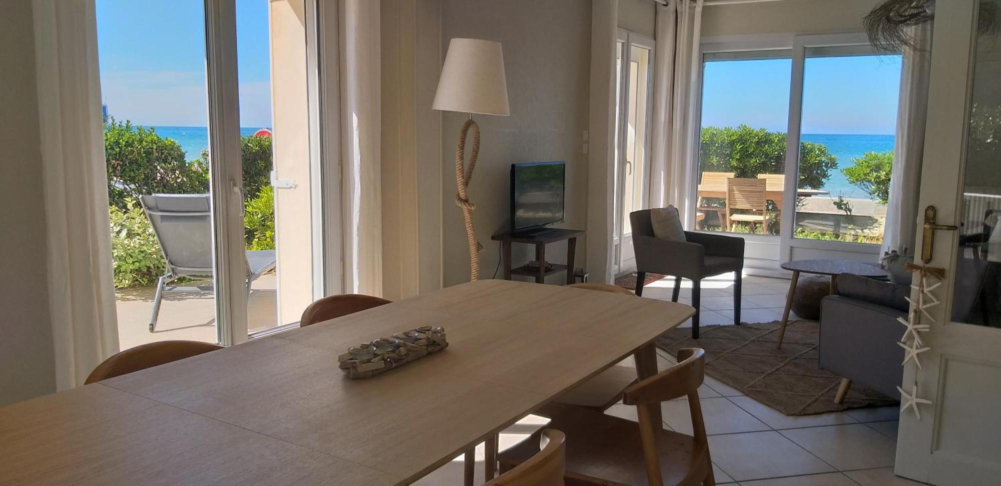 Ver-sur-Mer Vue Exceptionnelle En Front De Mer, 8 Personnes מראה חיצוני תמונה